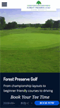 Mobile Screenshot of forestpreservegolf.com